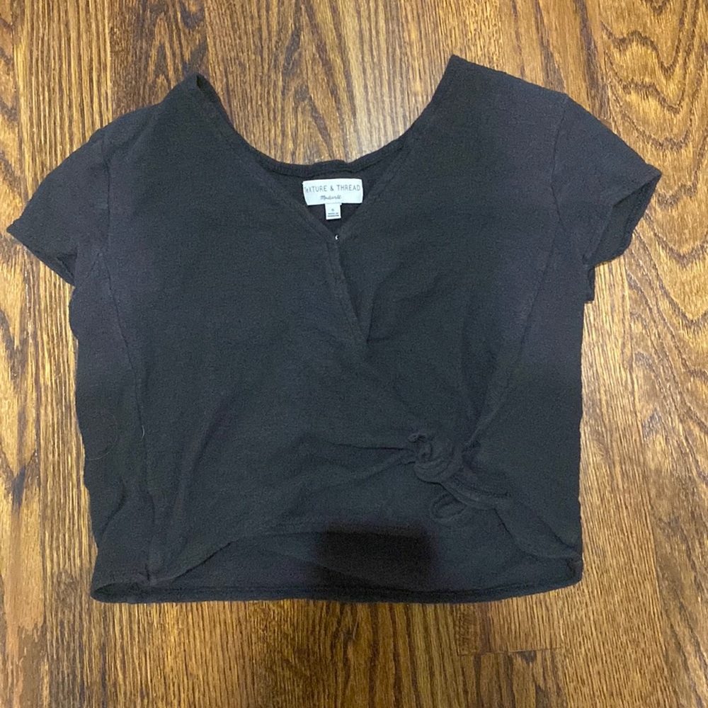 tie front top